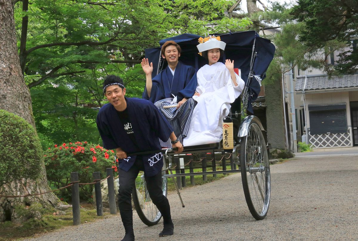 人力車に乗って(入選)