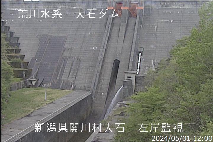 ⑦大石ダム下流