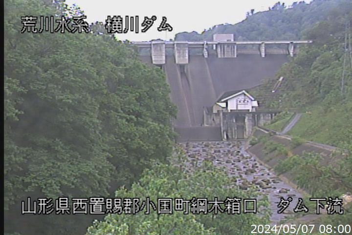 ⑬横川ダム下流