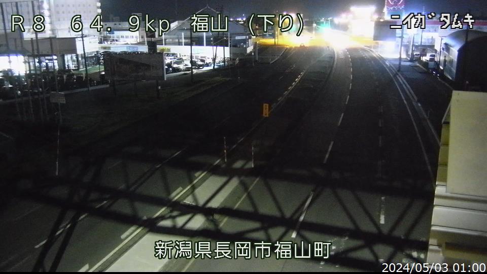 国道8号 福山のライブカメラ画像