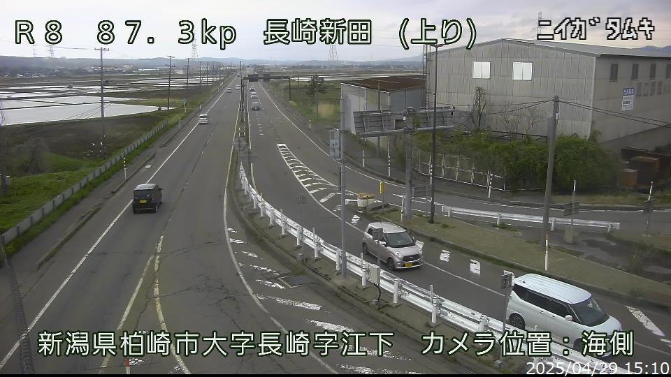 国道116号 長崎新田のライブカメラ画像