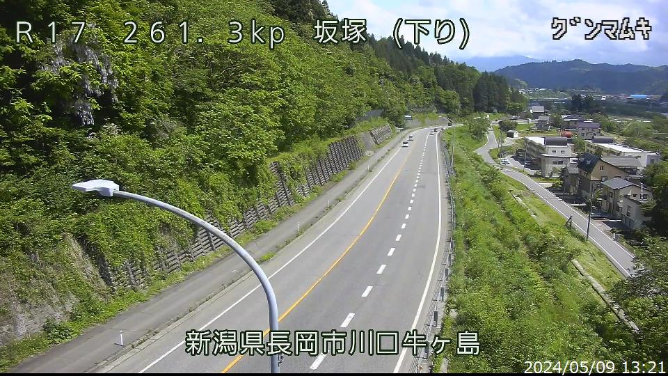 国道17号 坂塚のライブカメラ画像
