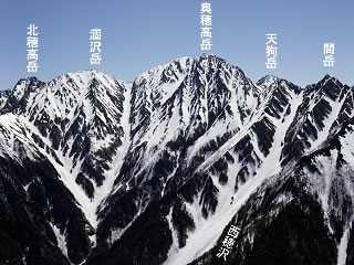 08.涸沢岳（3,103m）・奥穂高岳（3,190m）