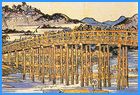 藩政期の木造橋の絵図