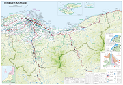 2023年度版　事業概要新潟国道事務所管内図（地図）
