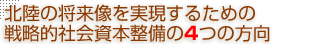 �k���̏��������������邽�߂̐헪�I�Љ�{������4�̕���