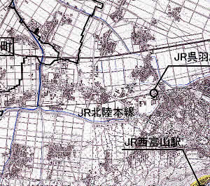 神通川水系神通川浸水想定区域図