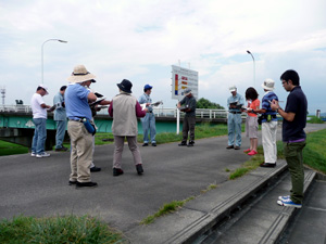日橋川緑地(阿賀らん処)