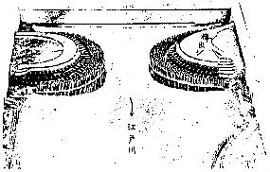 図－23　江戸川関宿棒出し（模型　出典：「明治以前　日本土木史」P56）