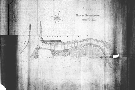 阿第30号 MAP OF KO-AGANOGAWA