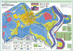 洪水ハザードマップ