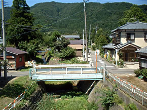 背後地の状況写真（堤防上より）