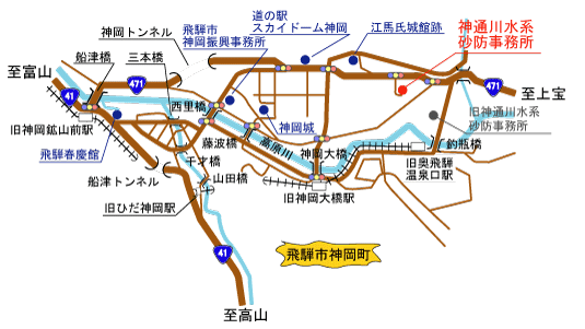 事務所位置図