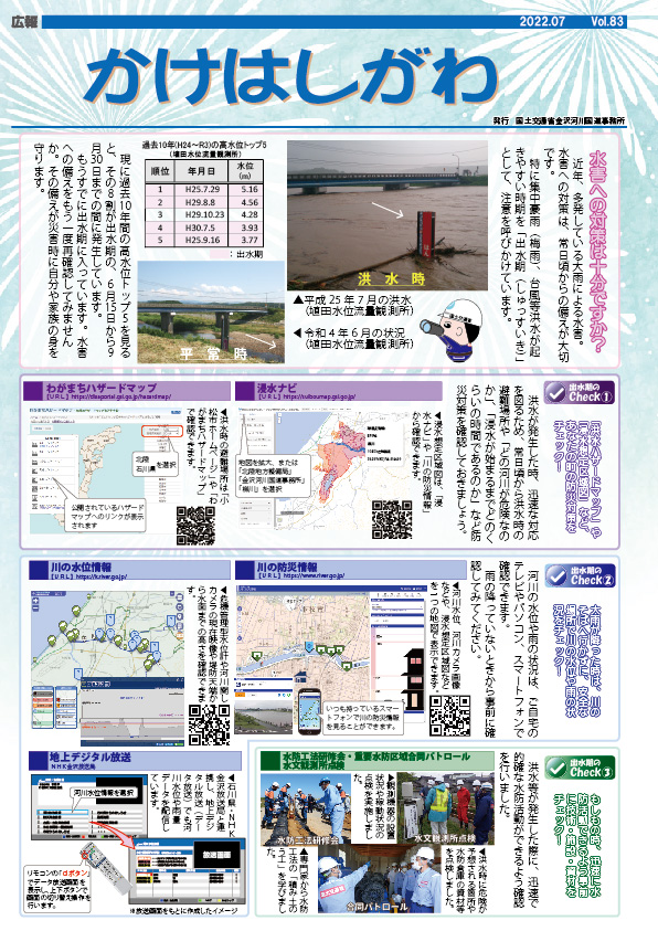 かけはしがわ最新号