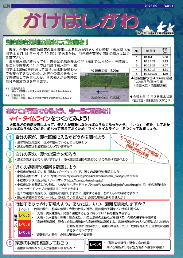 かけはしがわ最新号