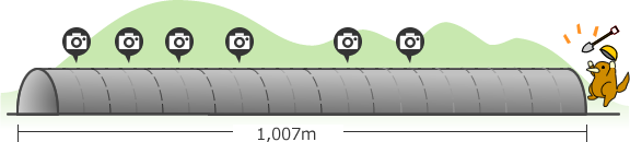 1号トンネル進捗状況