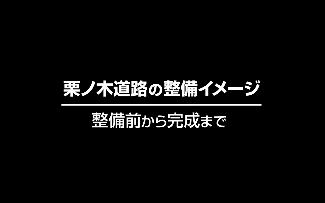 栗ノ木道路動画