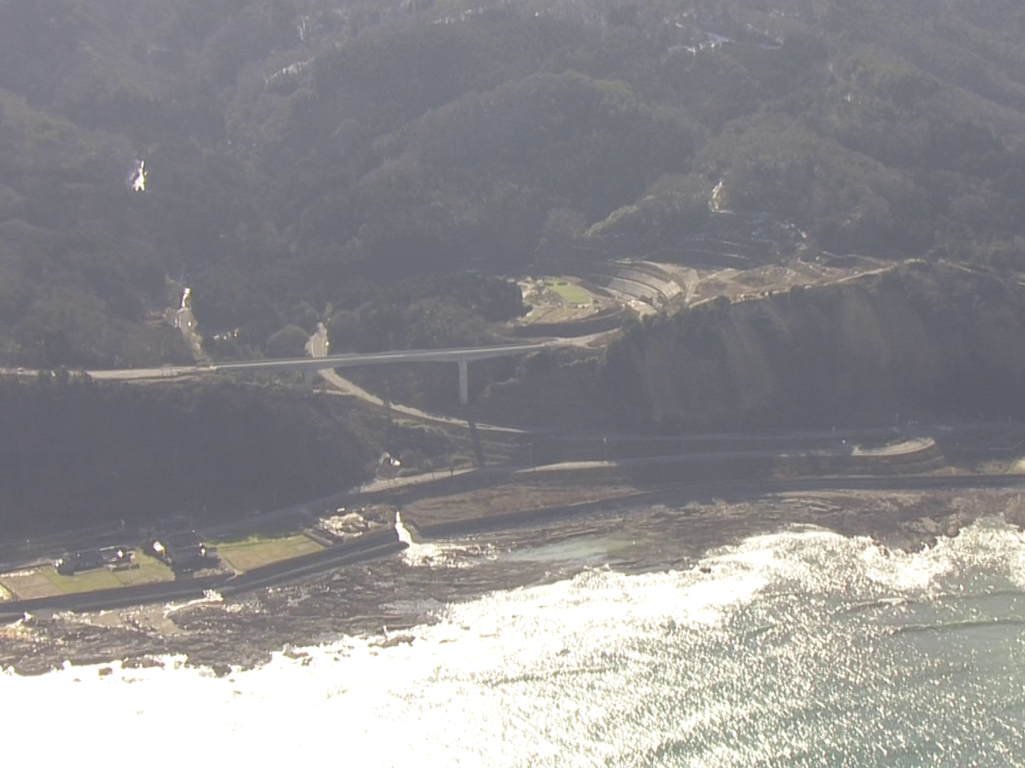 大谷ループ・橋工区写真1