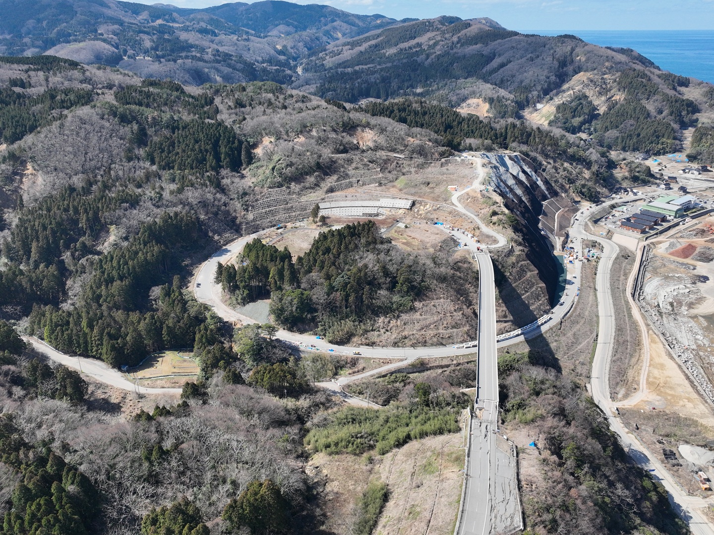 大谷ループ・橋工区写真7
