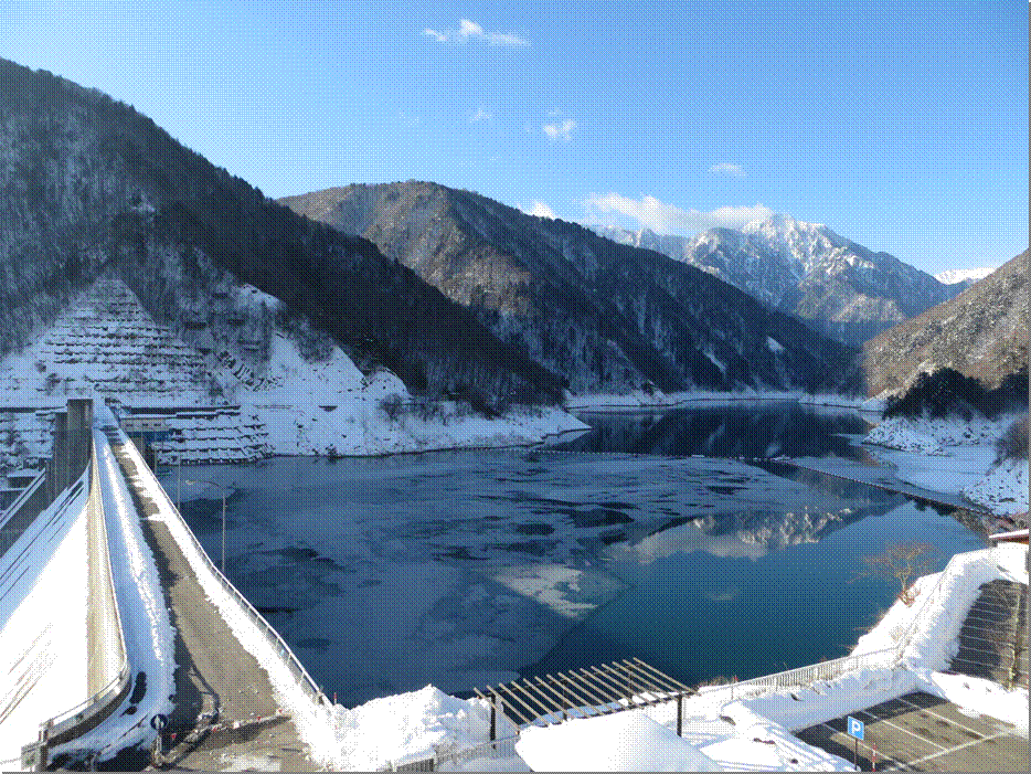 ダム湖凍結(big)