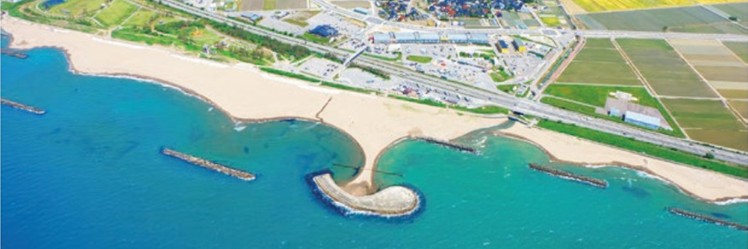 石川海岸松任工区（石川県）