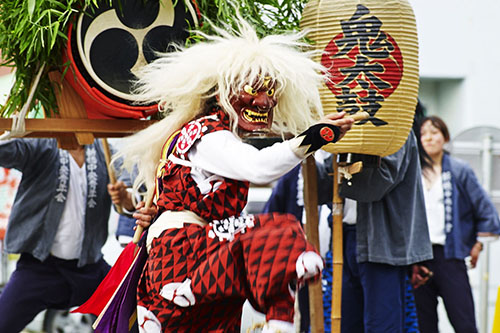 佐渡の鬼太鼓