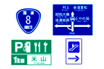 各標識