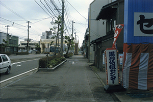 一般国道156号(高岡市本町)整備前