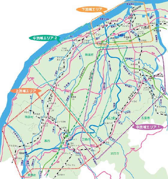 流域図