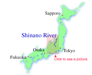 map of japan