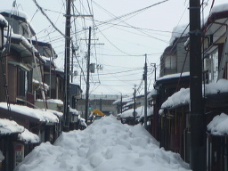 雪おろし後稲田3丁目２