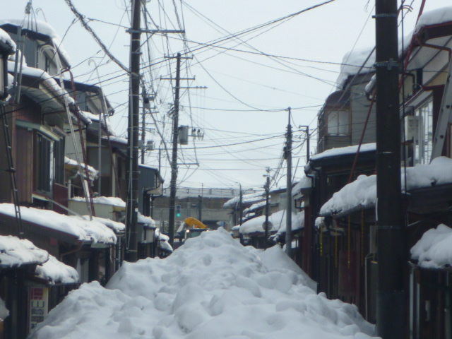 雪おろし後稲田3丁目２