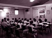 総合学習で訪問した小学生