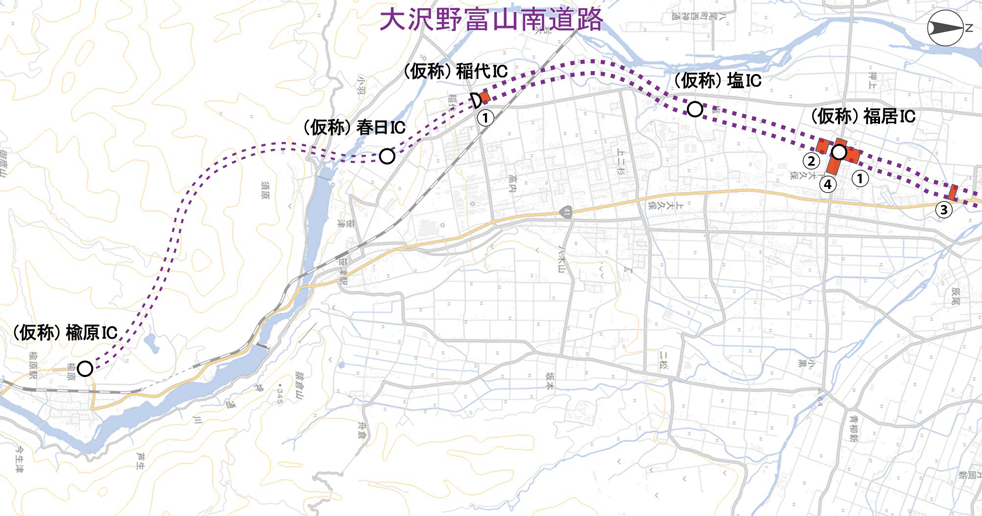 工事箇所位置図