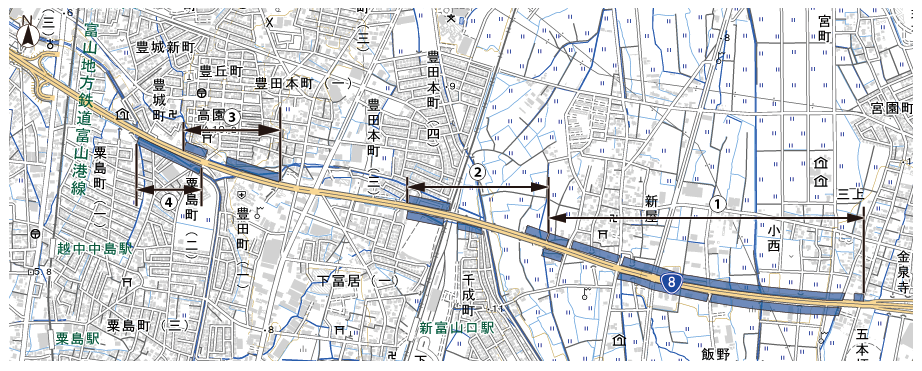 工事箇所位置図