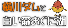 横川ダムと白い森おぐに湖