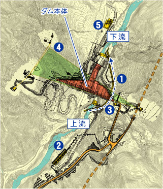 ダム全体図